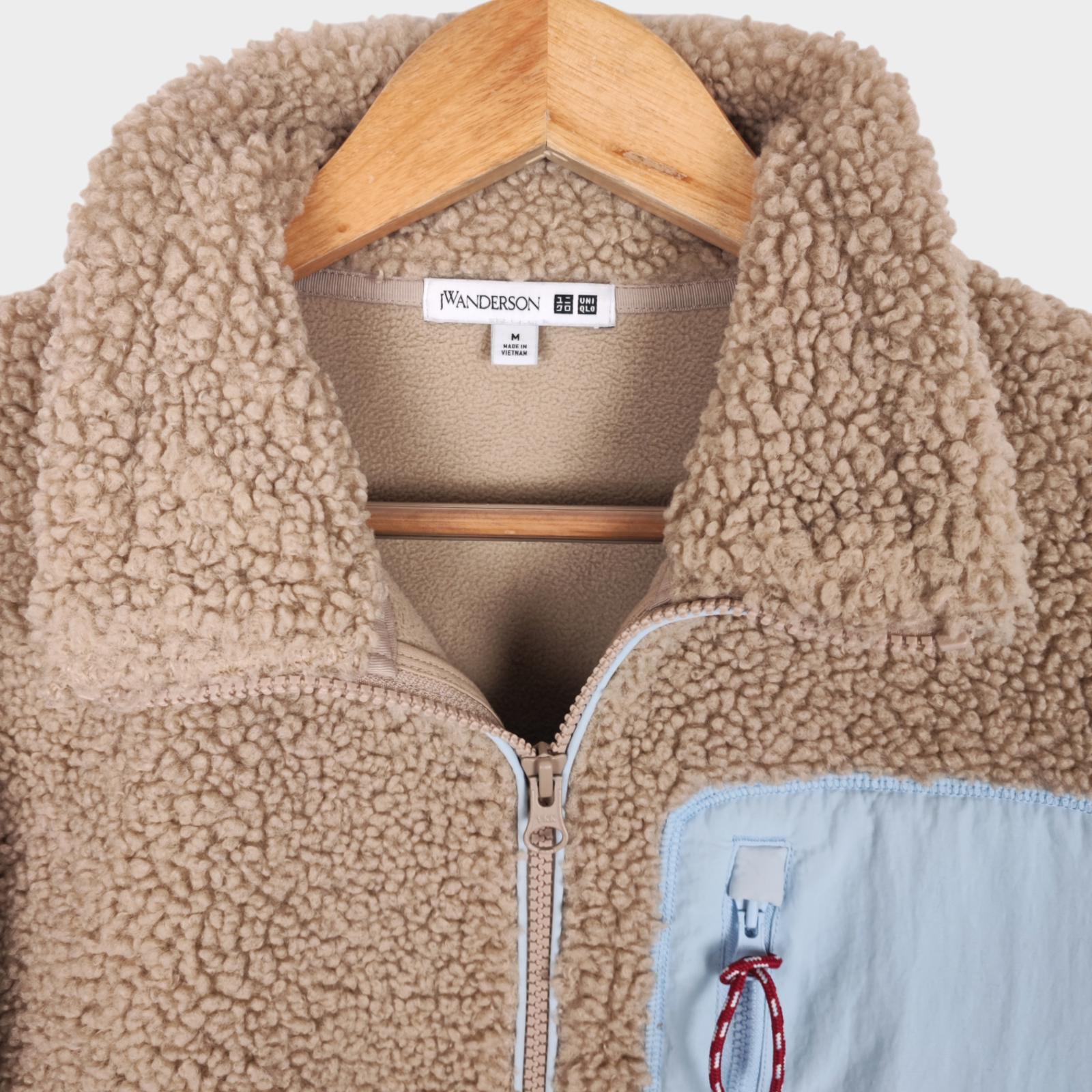 J.W. ANDERSON x UNIQLO Men's Cream Fleece Jacket