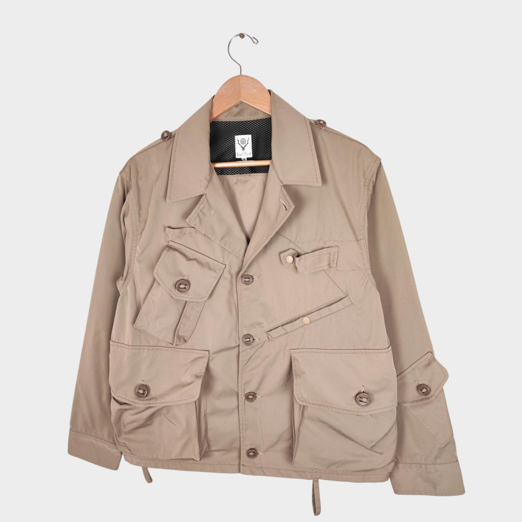 SOUTH2 WEST8 Men's Made in Japan Light Beige Tenkara Utility Jacket