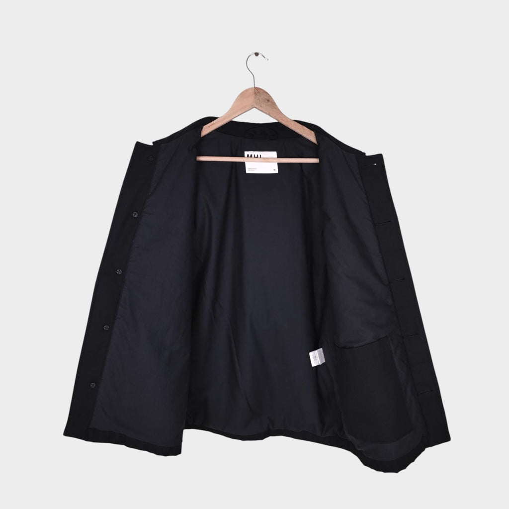 MHL MARGARET HOWELL Men's Black Cotton/Wool Jacket
