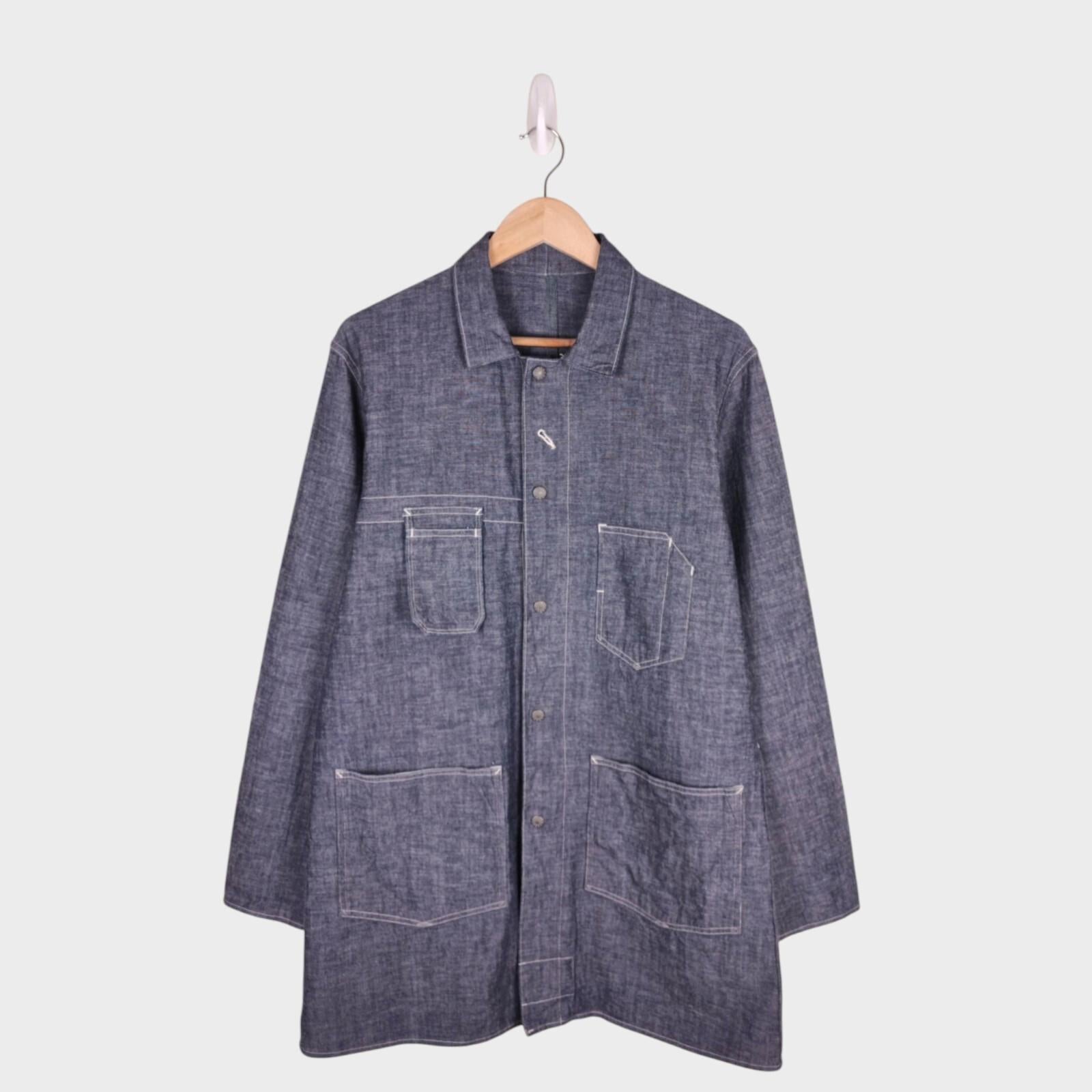 SUNNY SPORTS Men's Made in Japan Chambray Chore Jacket
