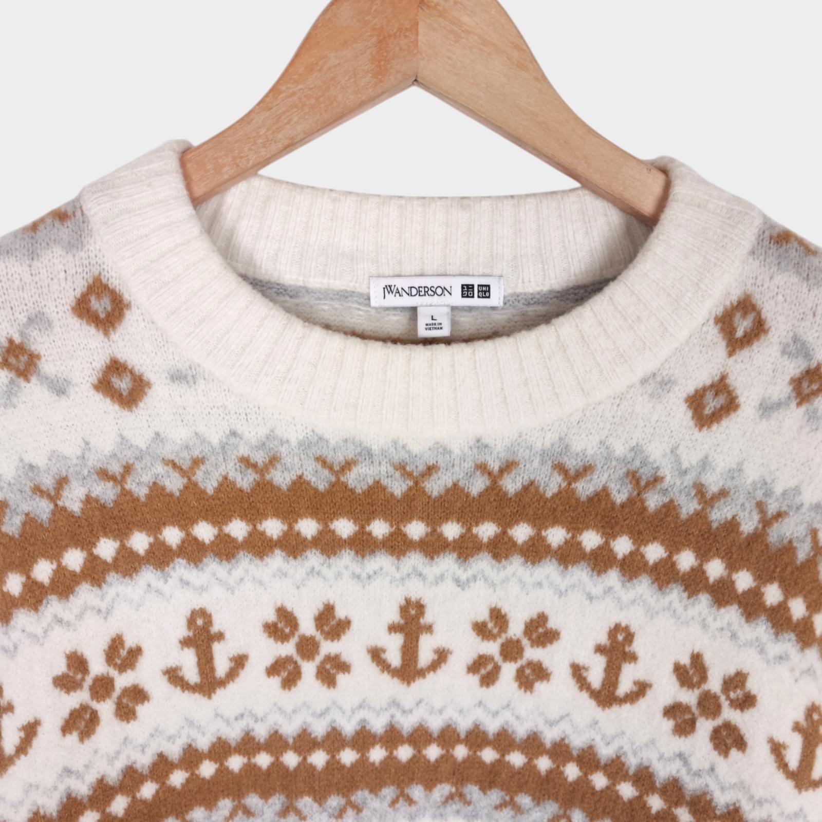 JW ANDERSON x UNIQLO Men's Fairisle Nautical Jumper