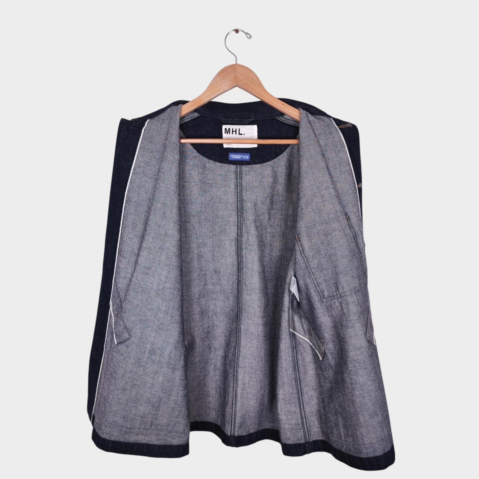 MHL MARGARET HOWELL Men's Canton Overalls Made in Japan Denim Chore Jacket