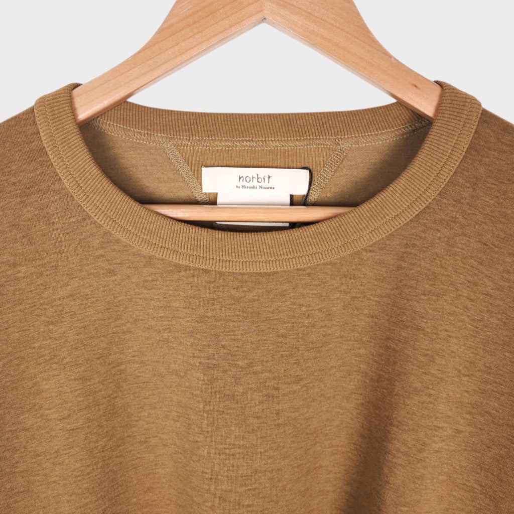 NORBIT BY HIROSHI NOZAWA Men's Coyote Beige Heavyweight Cordura Utility T-Shirt