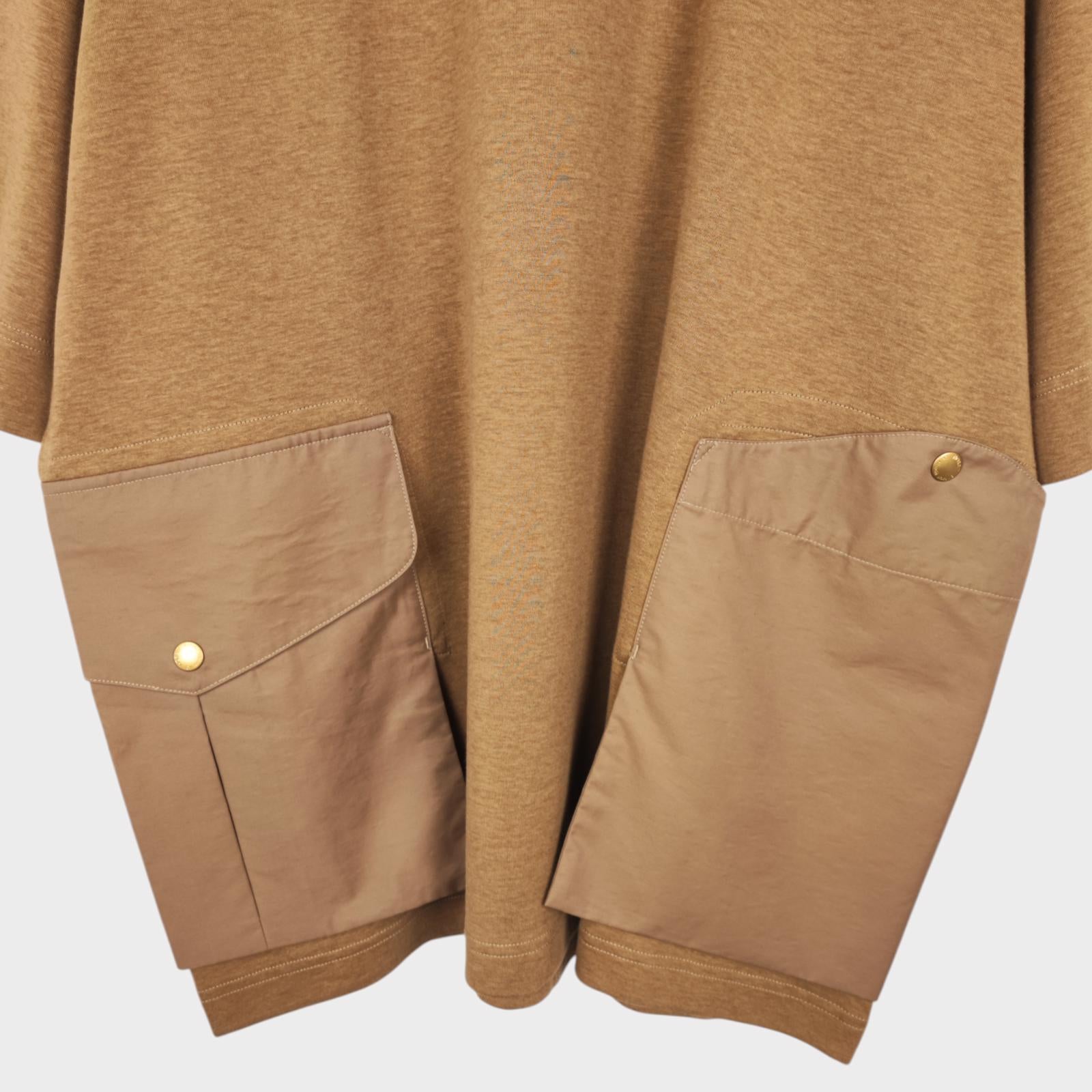 NORBIT BY HIROSHI NOZAWA Men's Coyote Beige Heavyweight Cordura Utility T-Shirt
