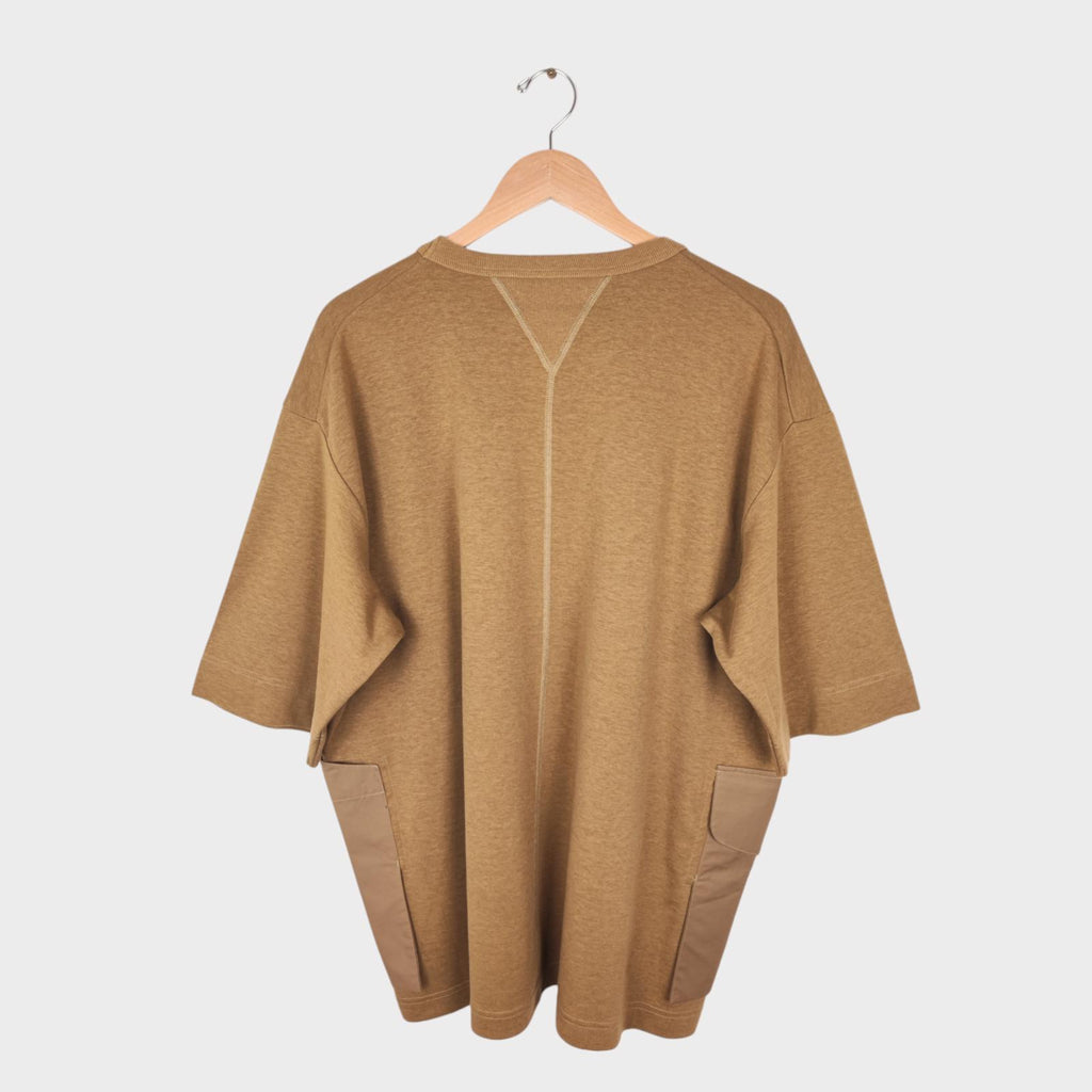 NORBIT BY HIROSHI NOZAWA Men's Coyote Beige Heavyweight Cordura Utility T-Shirt