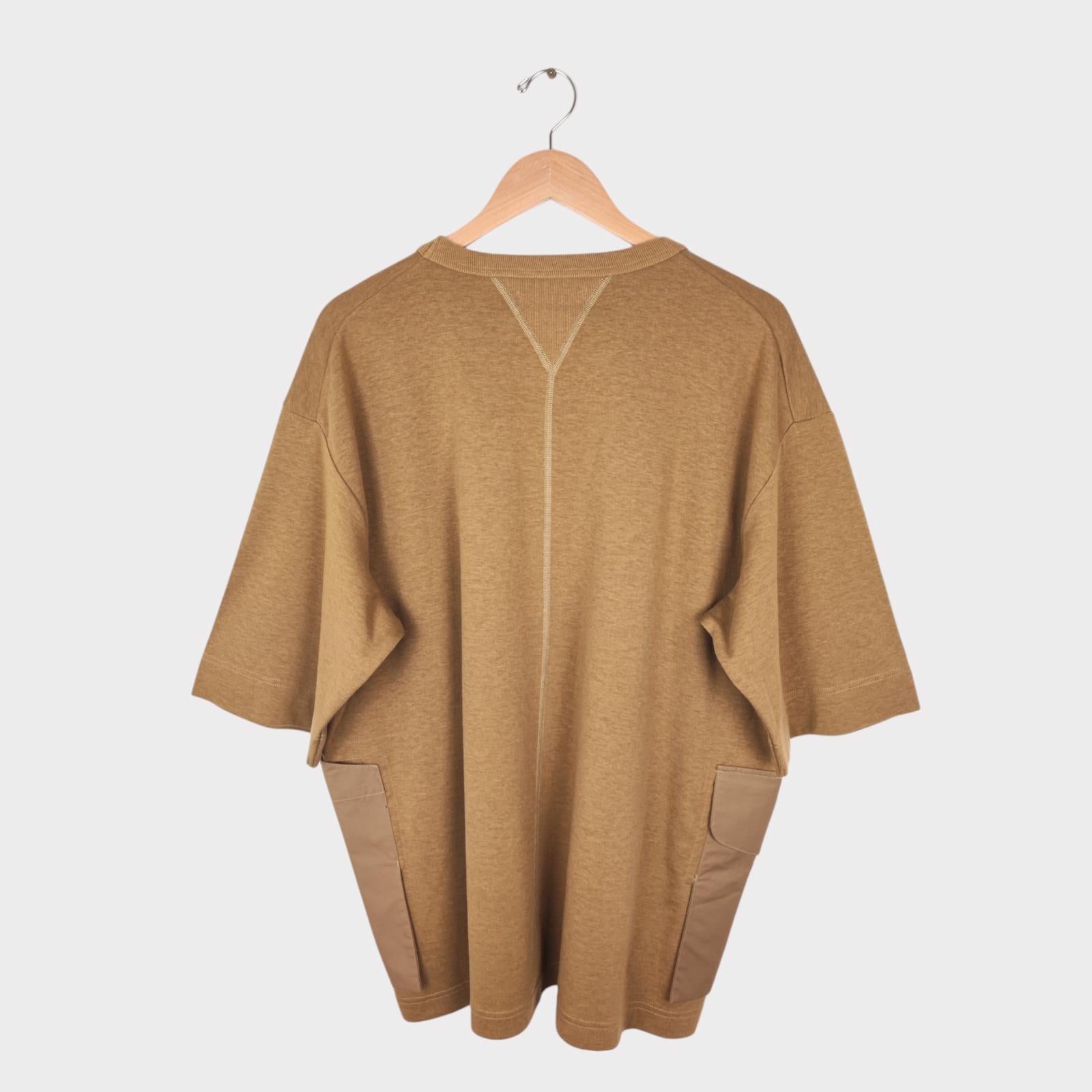 NORBIT BY HIROSHI NOZAWA Men's Coyote Beige Heavyweight Cordura Utility T-Shirt