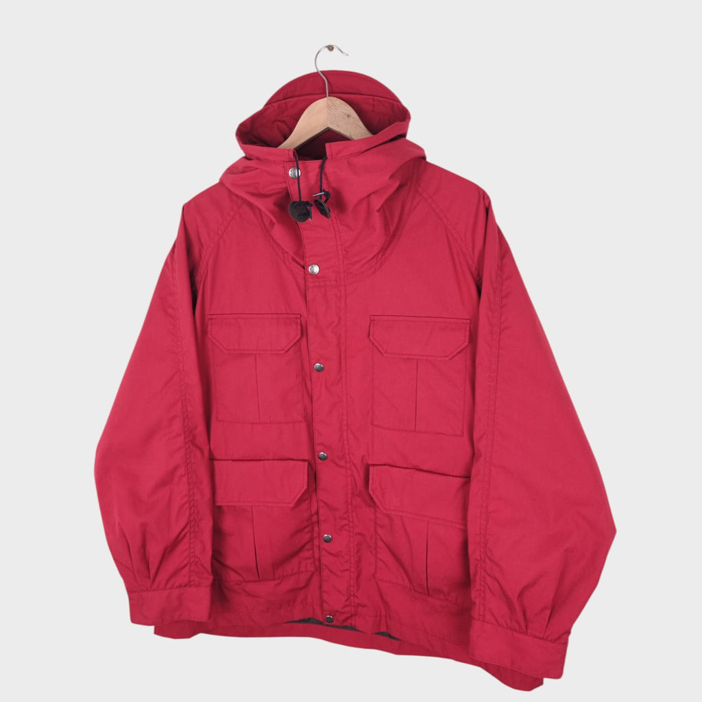 THE NORTH FACE PURPLE LABEL x NANAMICA Men's Red 65/35 Bayhead Cloth Mountain Parka Jacket