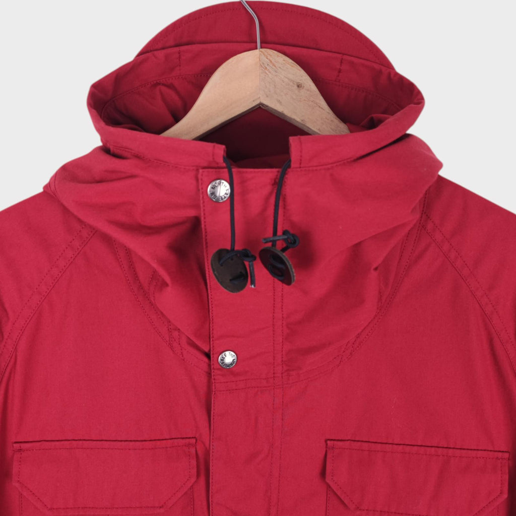 THE NORTH FACE PURPLE LABEL x NANAMICA Men's Red 65/35 Bayhead Cloth Mountain Parka Jacket