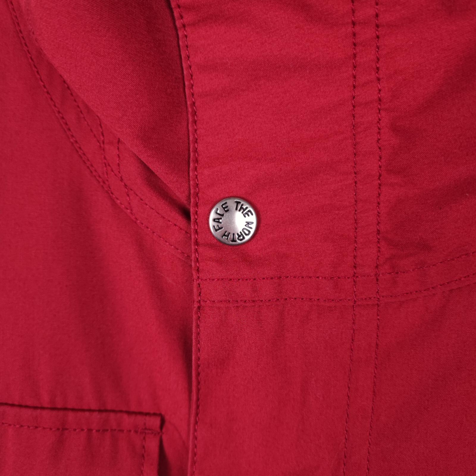 THE NORTH FACE PURPLE LABEL x NANAMICA Men's Red 65/35 Bayhead Cloth Mountain Parka Jacket