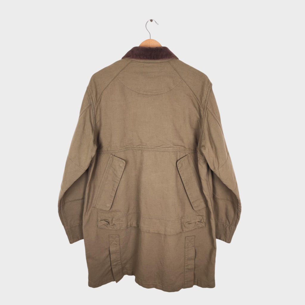 Snow Peak Men's Made in Japan Takibi Spec Canvas Hunting Coat Jacket