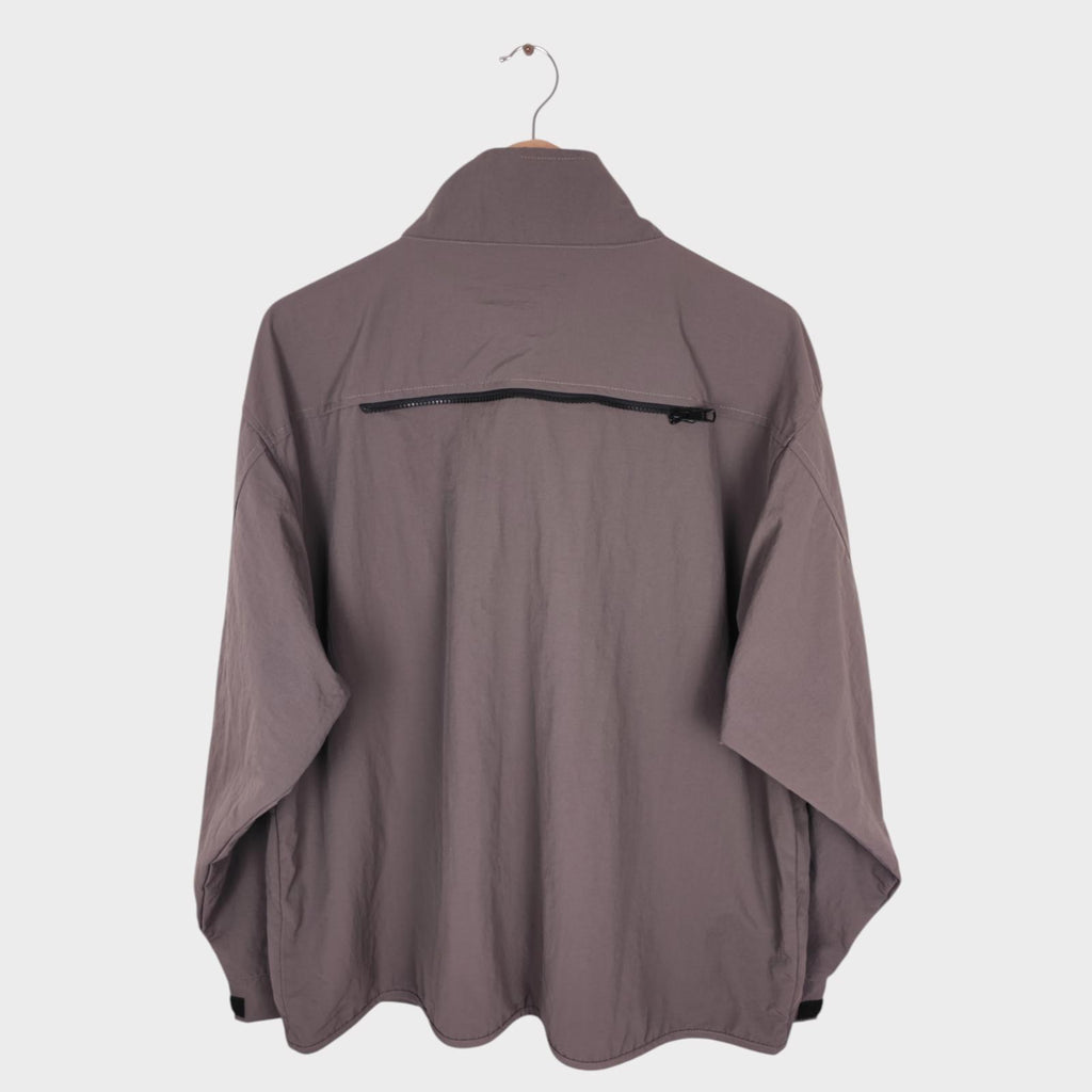 GO SLOW CARAVAN Japan Men's Grey Light Shell Nylon Utility 3-Way Jacket