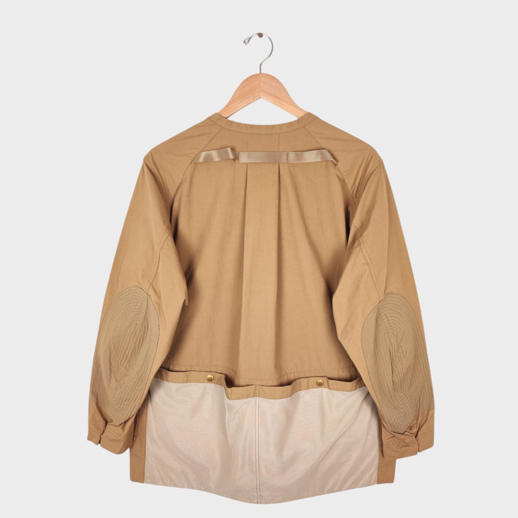 NORBIT BY HIROSHI NOZAWA Men's Coyote Beige Hike Coverall Utility Jacket