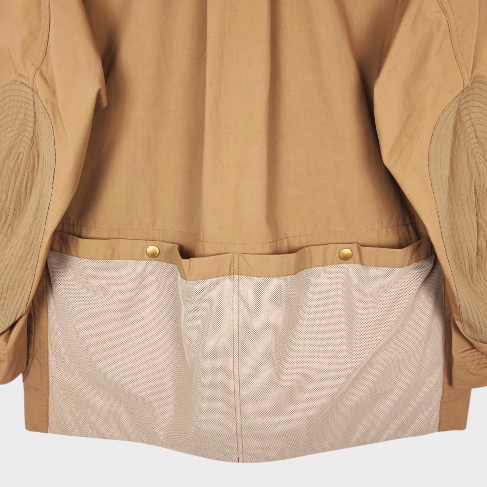 NORBIT BY HIROSHI NOZAWA Men's Coyote Beige Hike Coverall Utility Jacket
