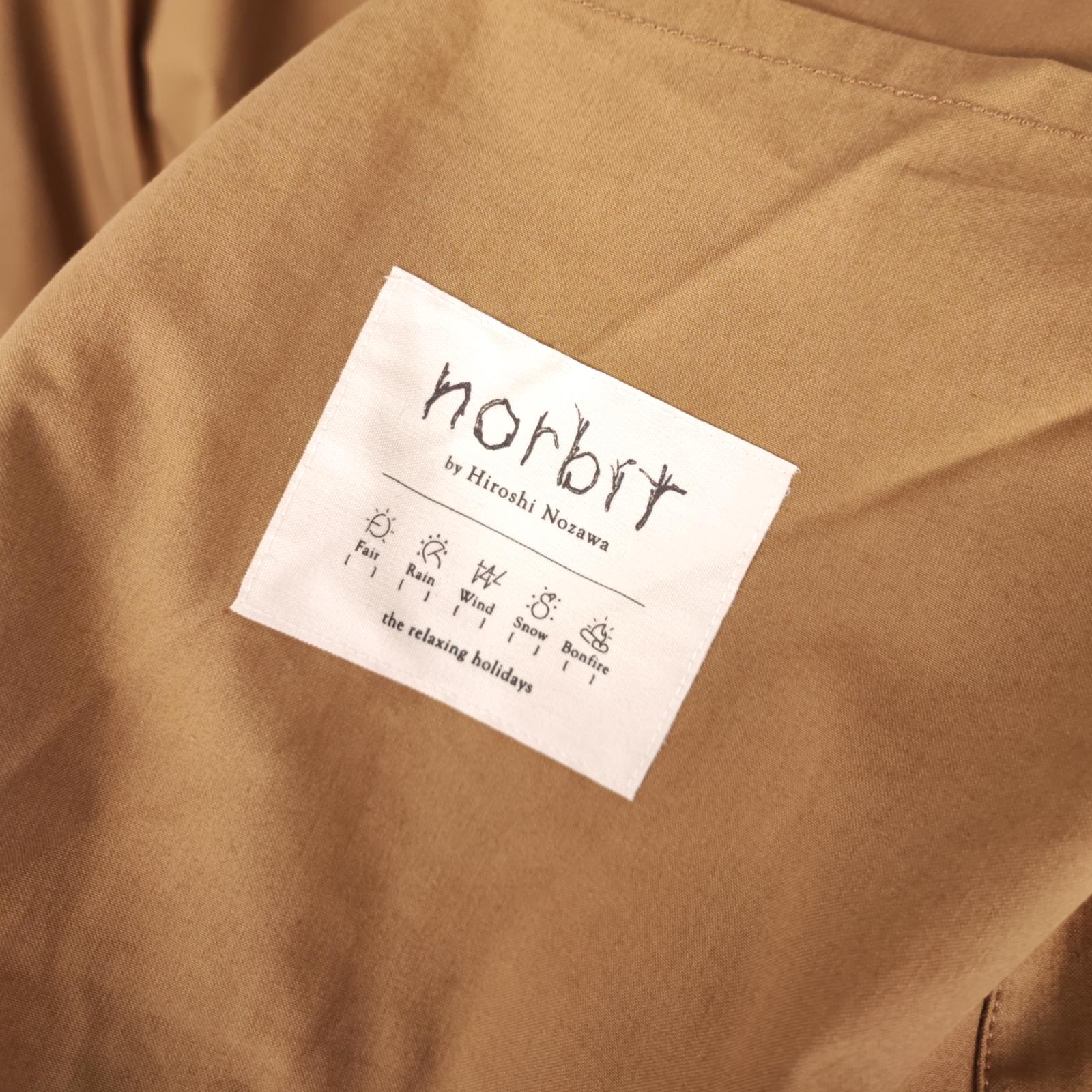 NORBIT BY HIROSHI NOZAWA Men's Coyote Beige Hike Coverall Utility Jacket