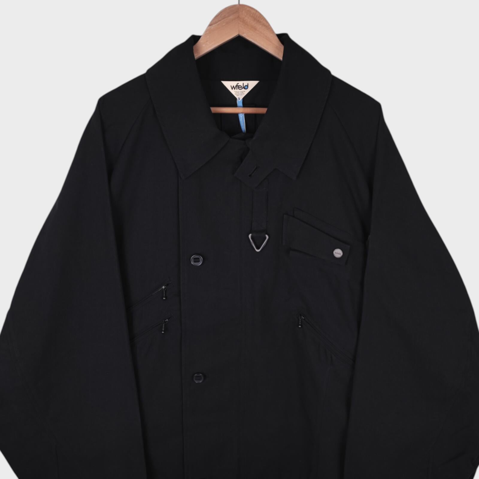 WFELD by Hiroshi Nozawa Men's Black MK3 Field Work Jacket