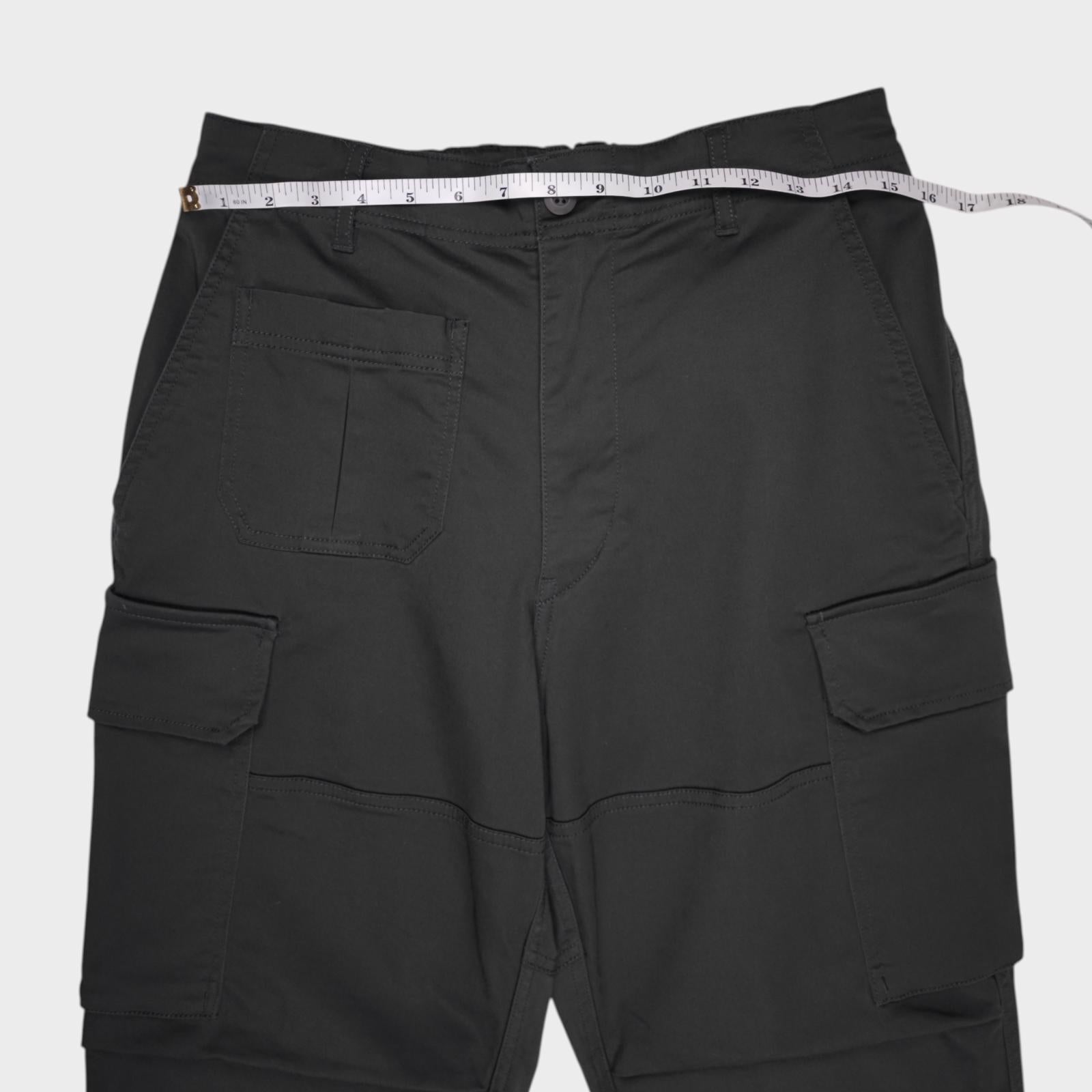 SAGE DE CRET x BEAMS PLUS Men's Dark Grey Cargo Trousers