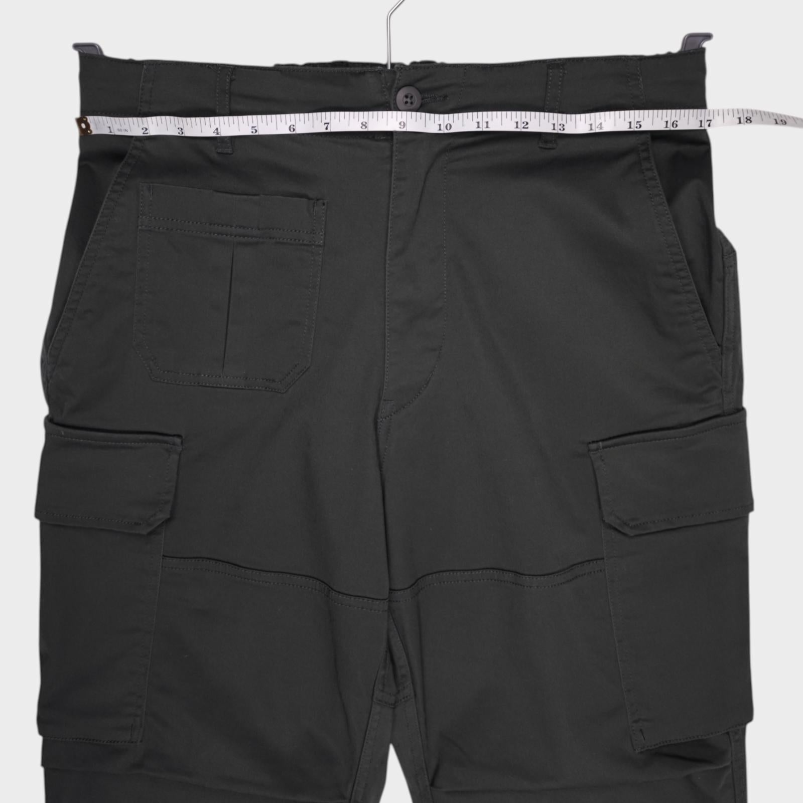 SAGE DE CRET x BEAMS PLUS Men's Dark Grey Cargo Trousers
