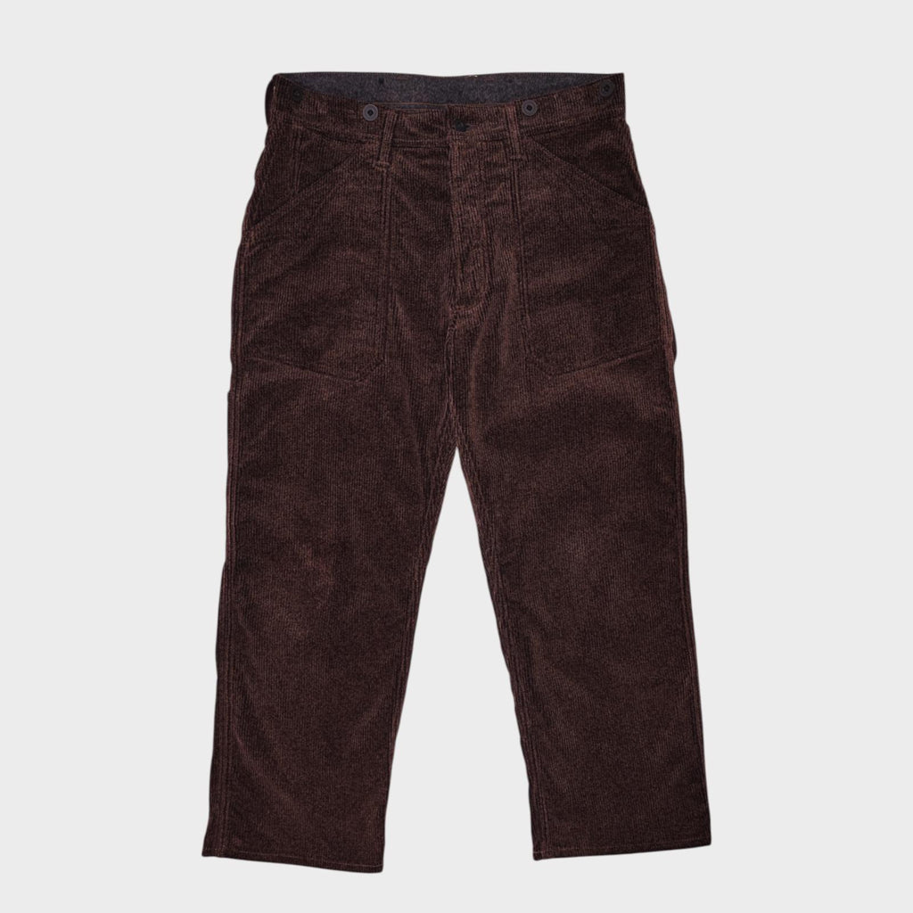 FREEWHEELERS Union Special Overalls Men's Made in Japan Brown Corduroy Trousers