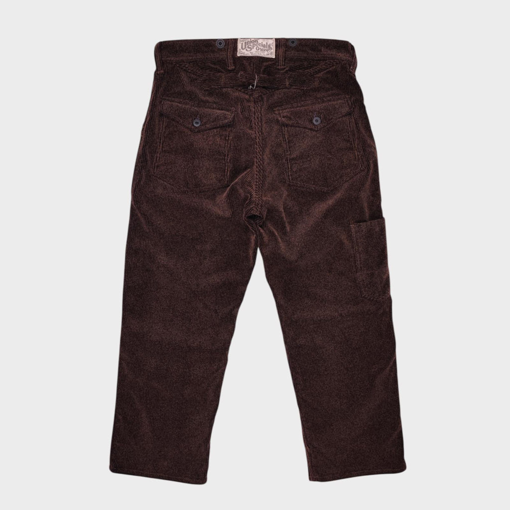 FREEWHEELERS Union Special Overalls Men's Made in Japan Brown Corduroy Trousers
