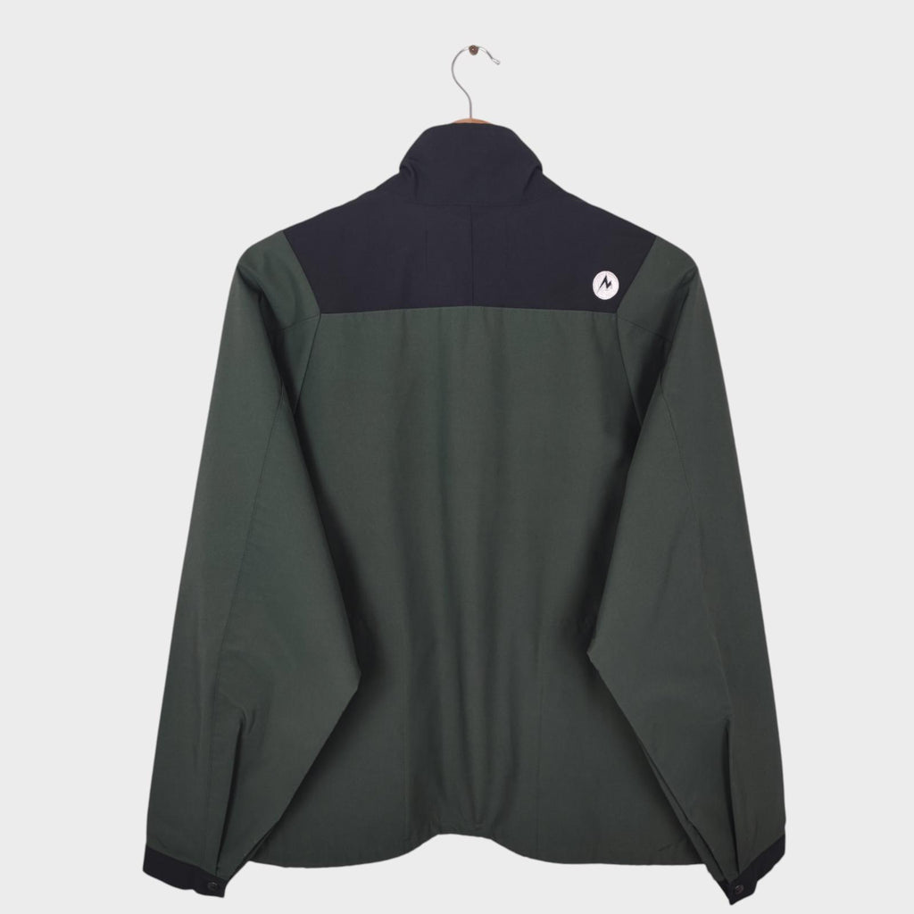 UNIFORM BRIDGE x MARMOT Men's Green/Black Relaxed Fit Anorak Smock Jacket