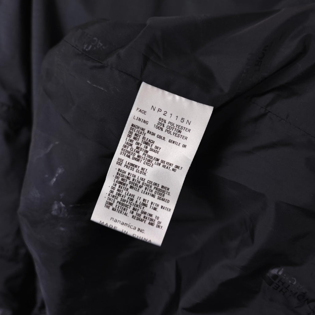 THE NORTH FACE PURPLE LABEL x NANAMICA Men's Navy/Black 65/35 Bayhead Cloth Mountain Parka Jacket
