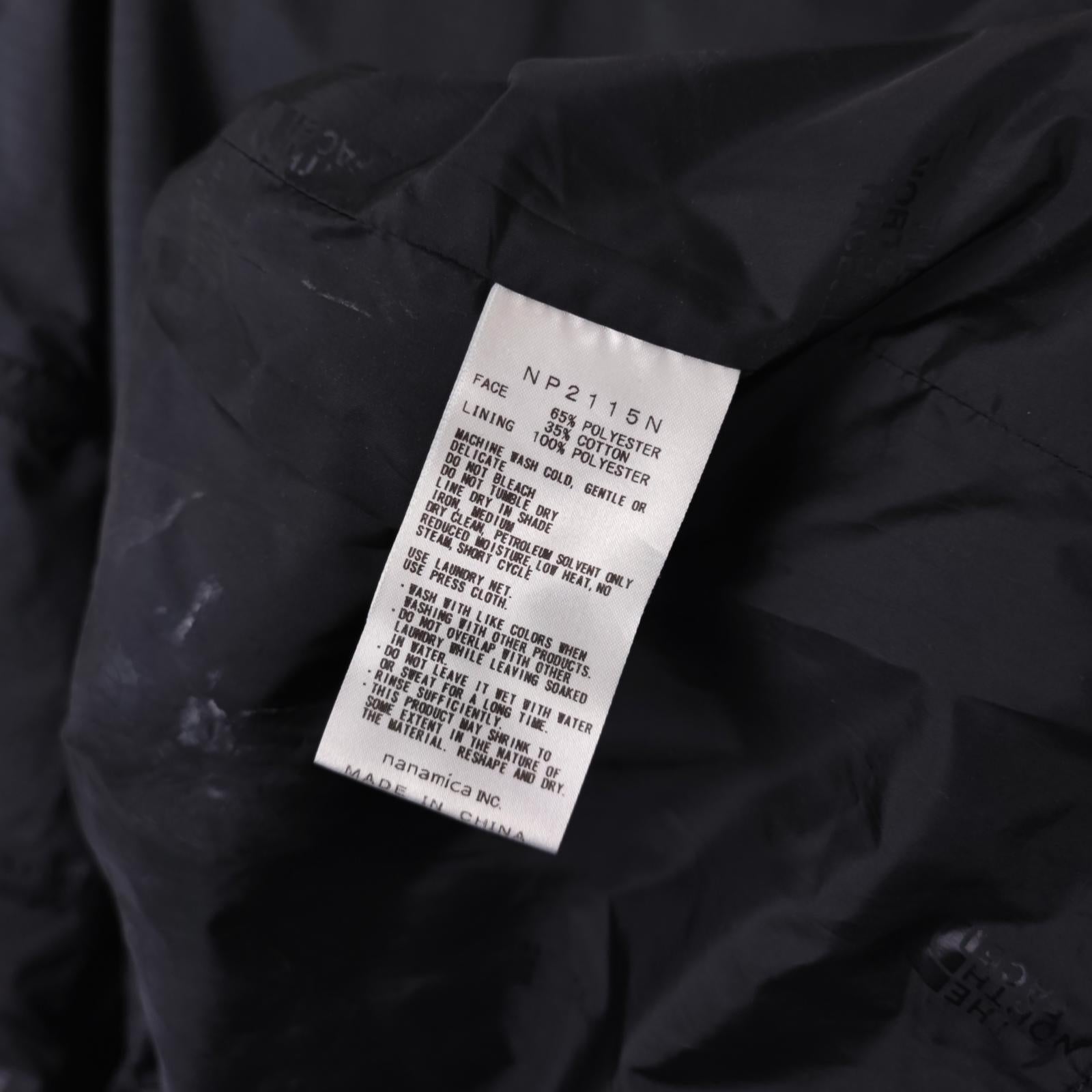 THE NORTH FACE PURPLE LABEL x NANAMICA Men's Navy/Black 65/35 Bayhead Cloth Mountain Parka Jacket