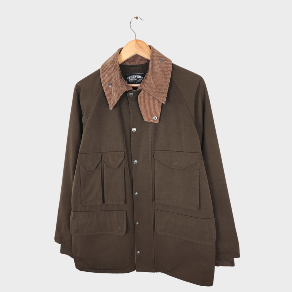 FRIZMWORKS Men's Khaki Green Forest Shooting Hunting Field Jacket