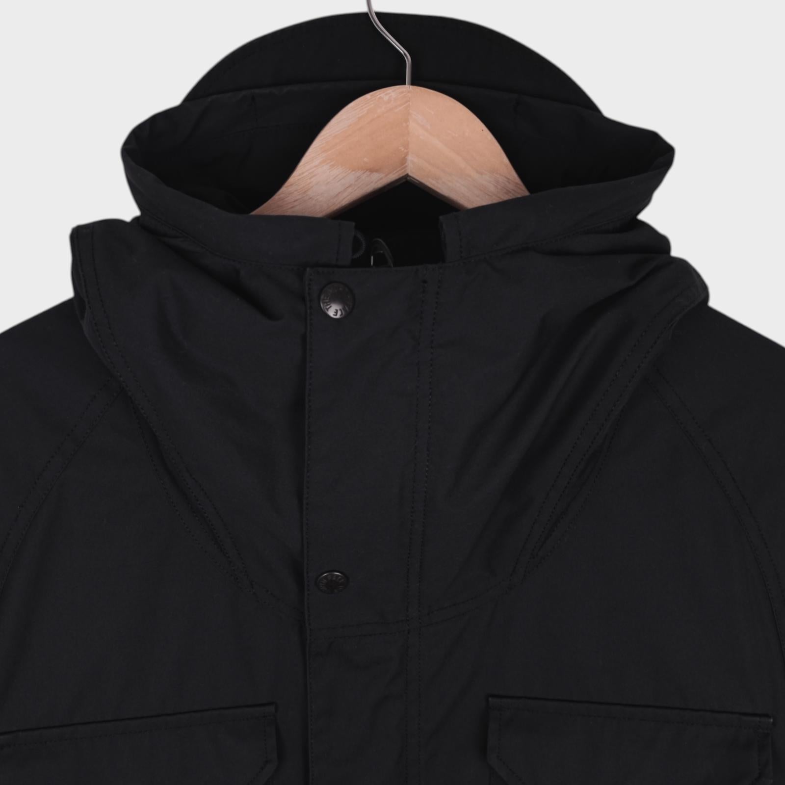THE NORTH FACE PURPLE LABEL x NANAMICA Men's Black 65/35 Bayhead Cloth Mountain Parka Jacket