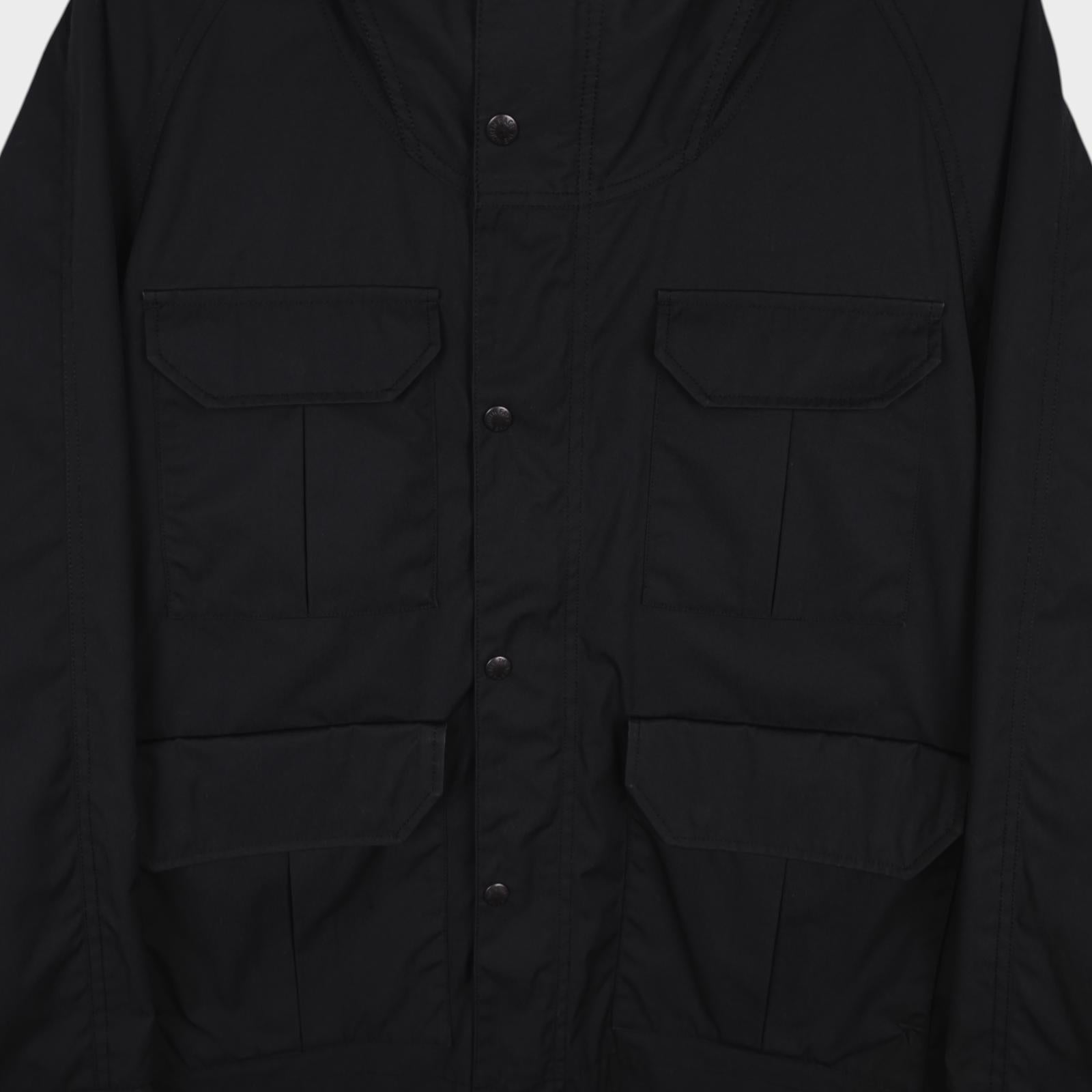 THE NORTH FACE PURPLE LABEL x NANAMICA Men's Black 65/35 Bayhead Cloth Mountain Parka Jacket