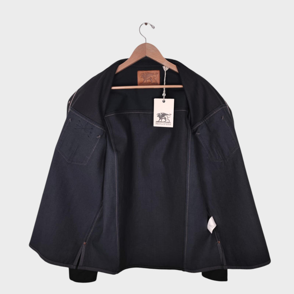 INDIGOFERA Men's Selvedge Denim Copeland Shirt Jacket