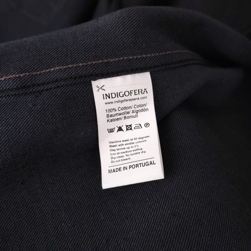 INDIGOFERA Men's Selvedge Denim Copeland Shirt Jacket