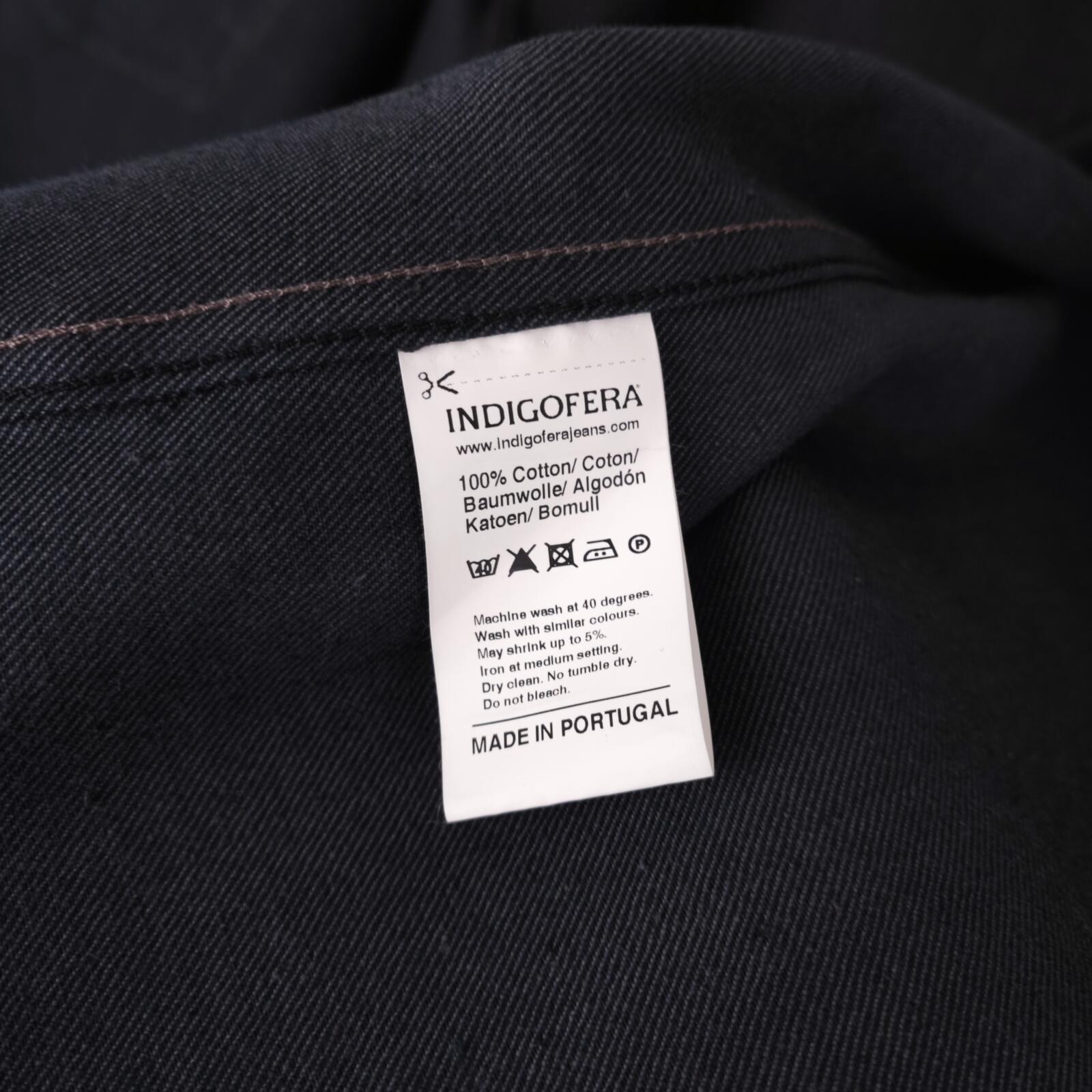 INDIGOFERA Men's Selvedge Denim Copeland Shirt Jacket