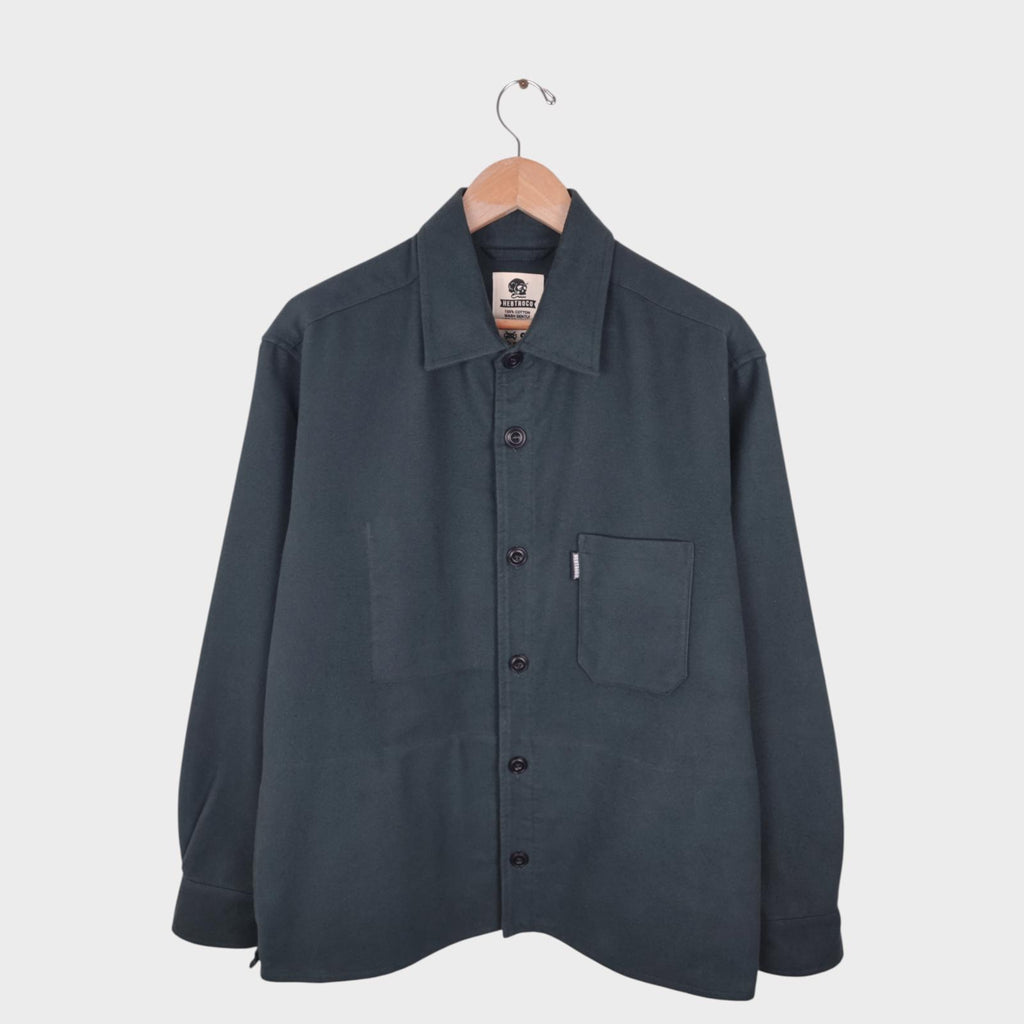 HEBTROCO Men's Made in England Heavyweight Moleskin Jacket
