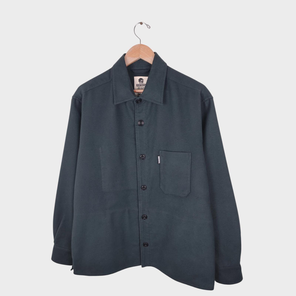 HEBTROCO Men's Made in England Heavyweight Moleskin Jacket