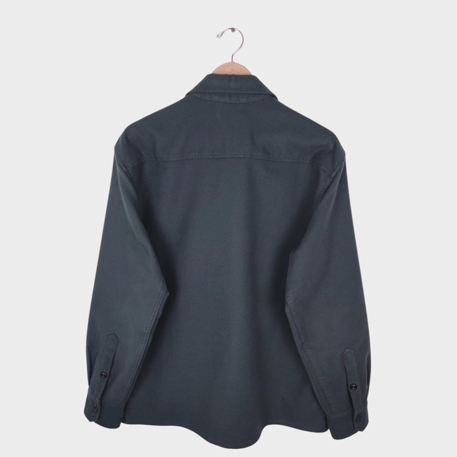 HEBTROCO Men's Made in England Heavyweight Moleskin Jacket