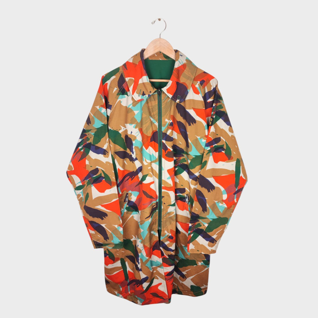 NIGEL CABOURN x ELEMENT Men's Camo Reversible Murray Military Parka Coat Jacket
