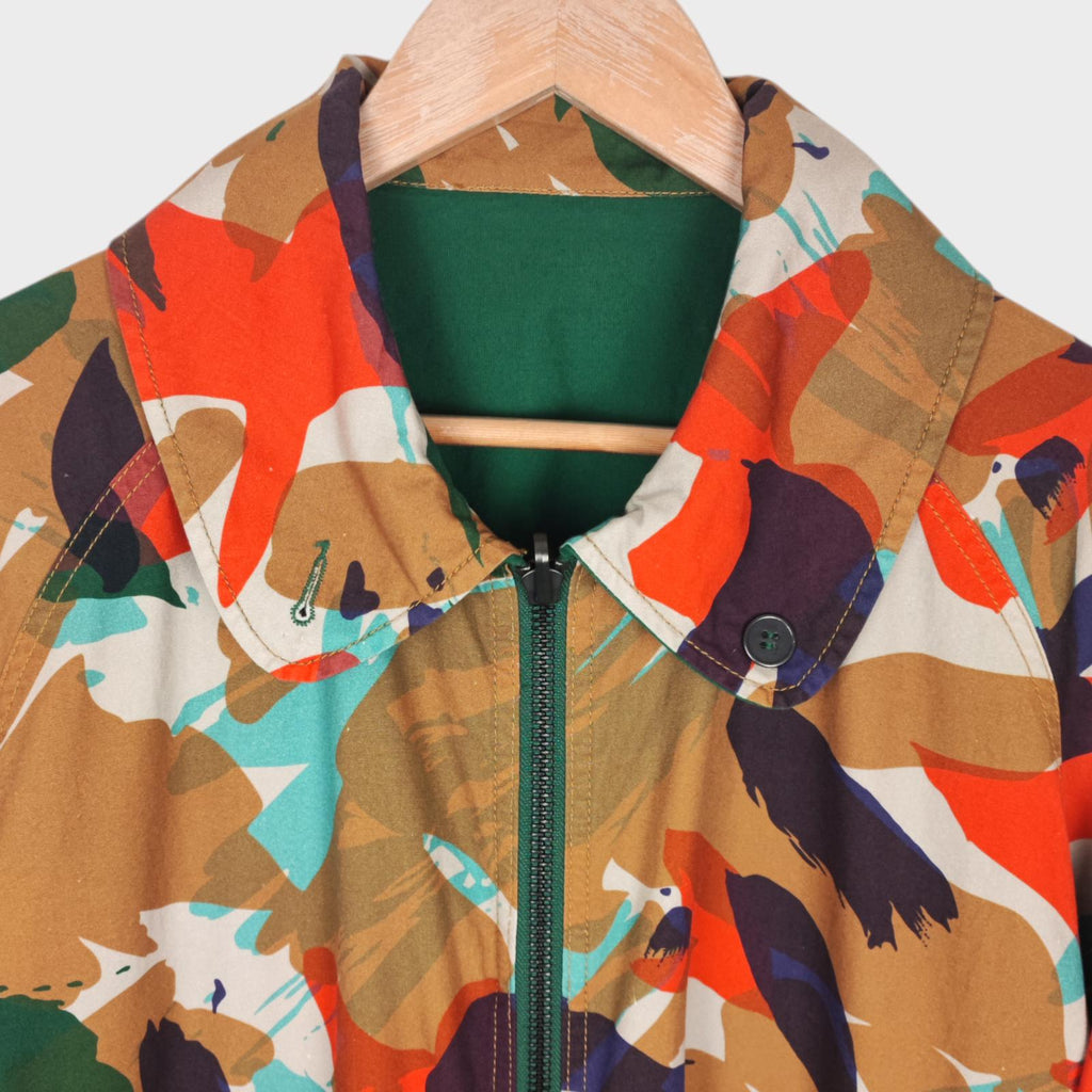 NIGEL CABOURN x ELEMENT Men's Camo Reversible Murray Military Parka Coat Jacket