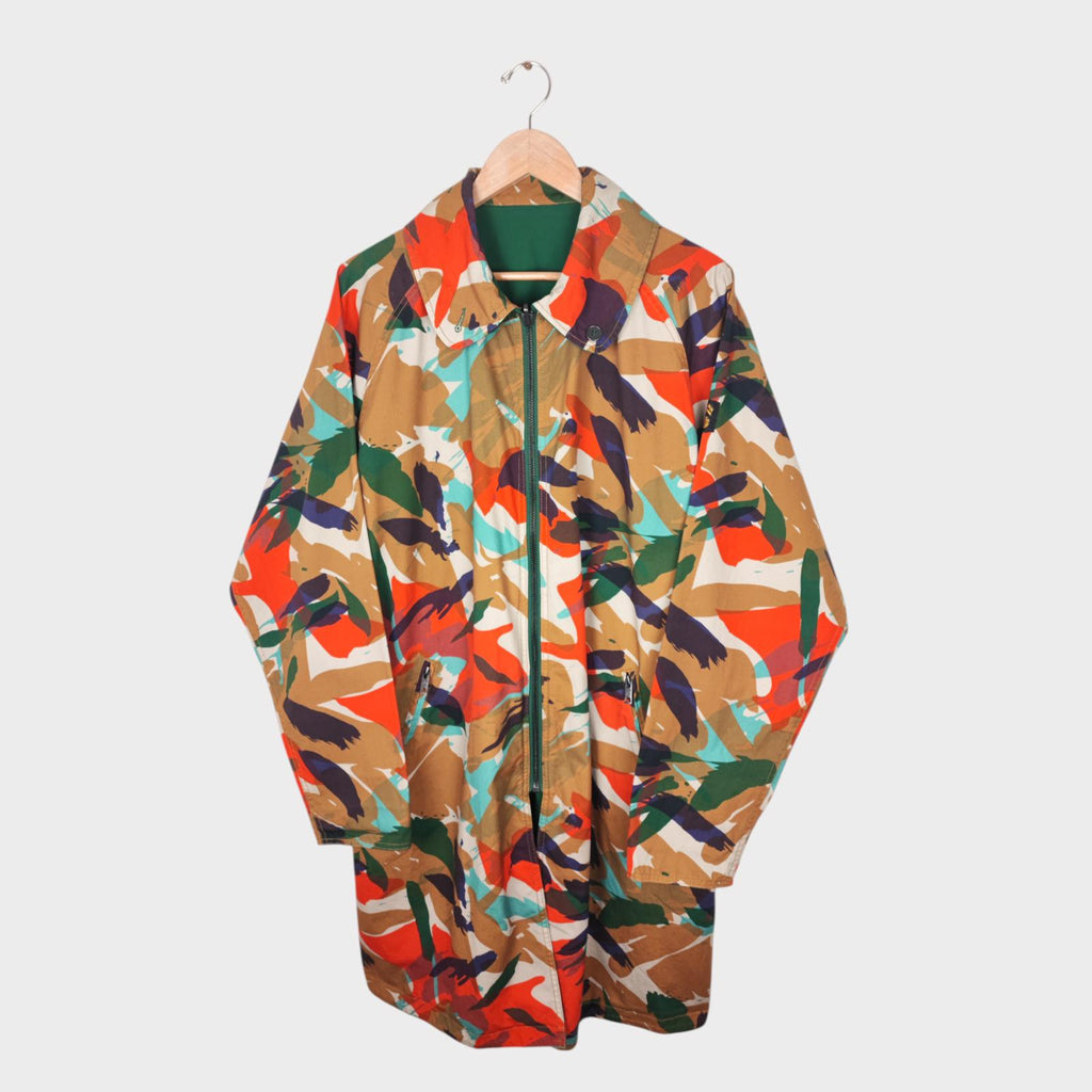 NIGEL CABOURN x ELEMENT Men's Camo Reversible Murray Military Parka Coat Jacket