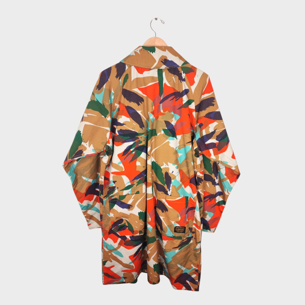 NIGEL CABOURN x ELEMENT Men's Camo Reversible Murray Military Parka Coat Jacket