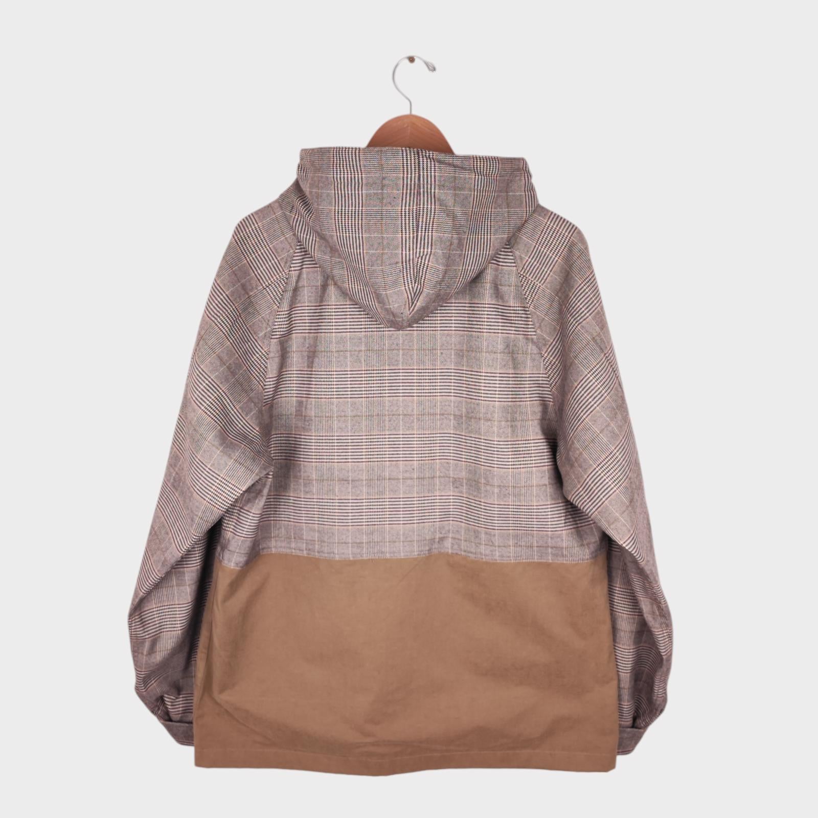 FRIZMWORKS Men's Glencheck Utility Mountain Parka Jacket