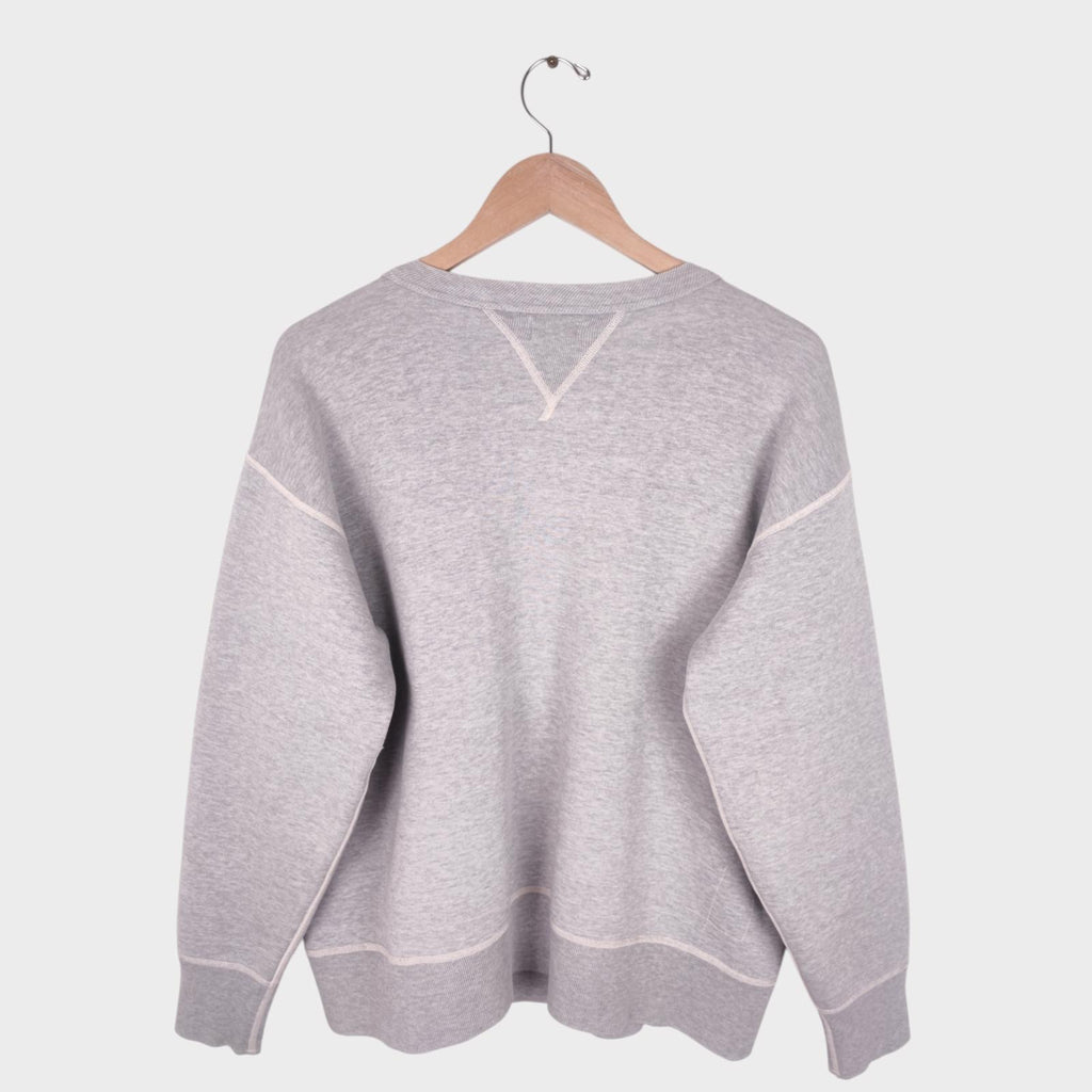 THE REAL MCCOY'S Men's Grey Made in Japan USAF Crewneck Sweatshirt