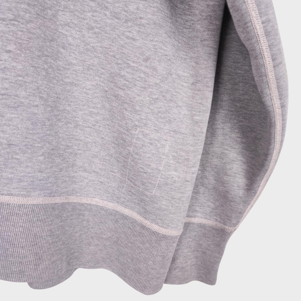 THE REAL MCCOY'S Men's Grey Made in Japan USAF Crewneck Sweatshirt