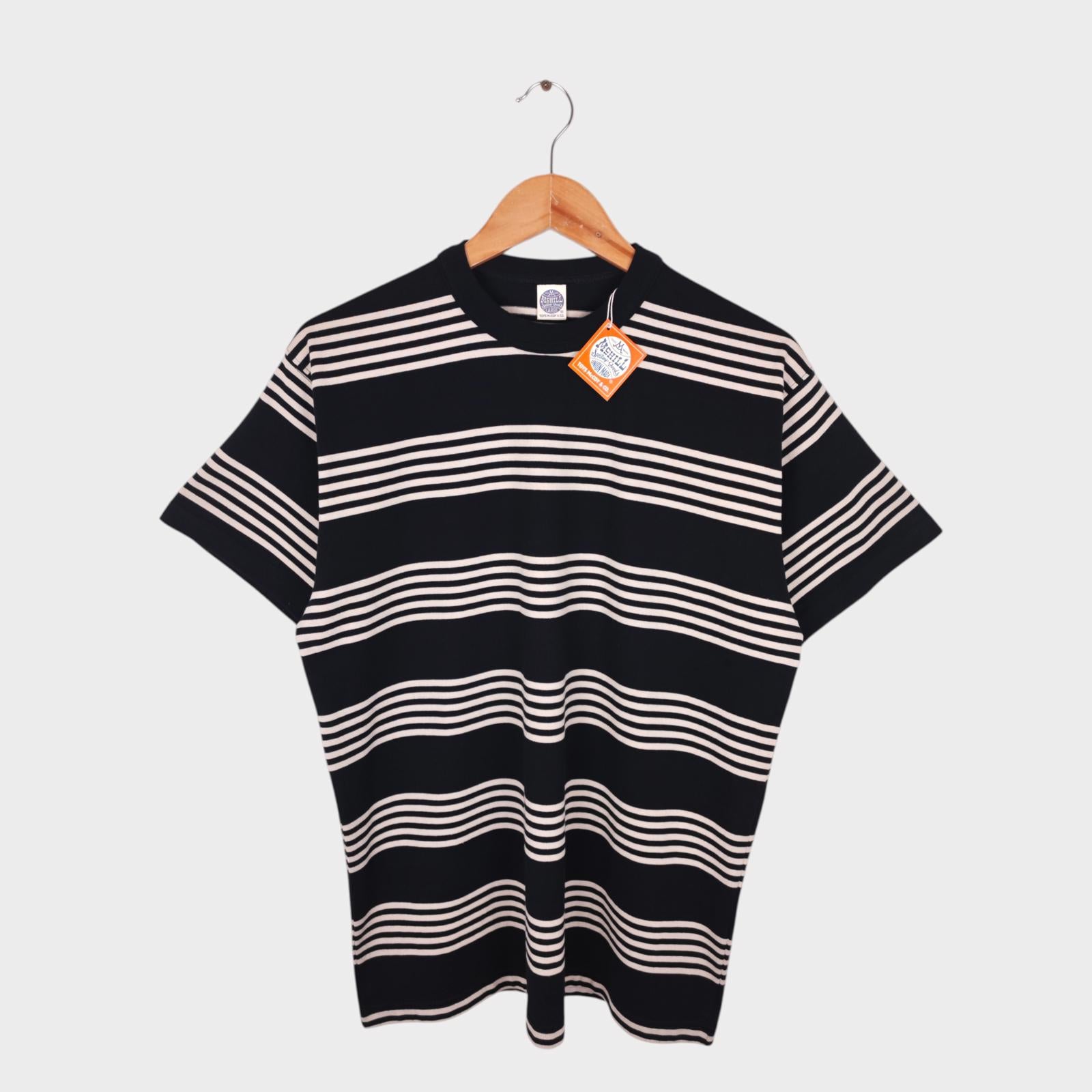 TOYS MCCOY McHill Sportswear Men's Made in Japan Steve McQueen Striped T-Shirt