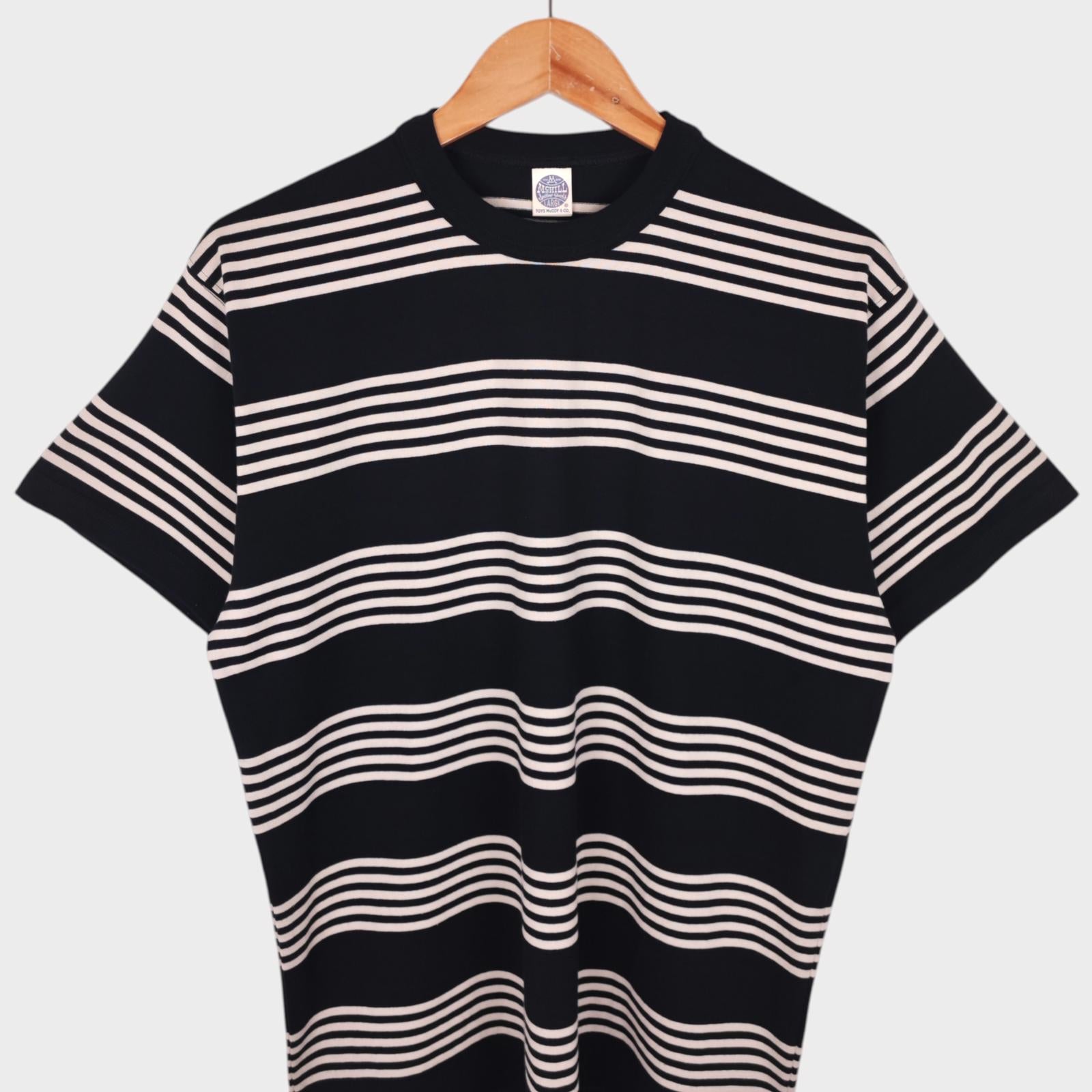 TOYS MCCOY McHill Sportswear Men's Made in Japan Steve McQueen Striped T-Shirt