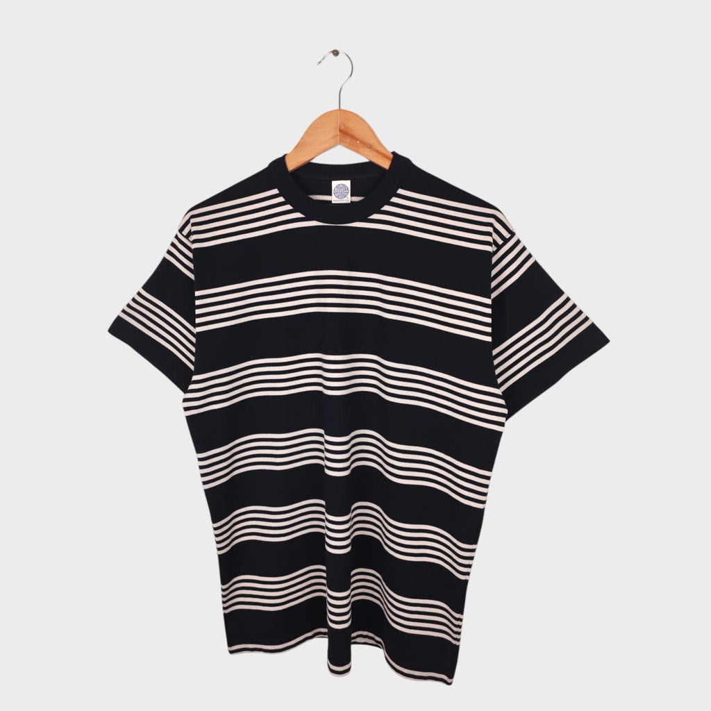TOYS MCCOY McHill Sportswear Men's Made in Japan Steve McQueen Striped T-Shirt