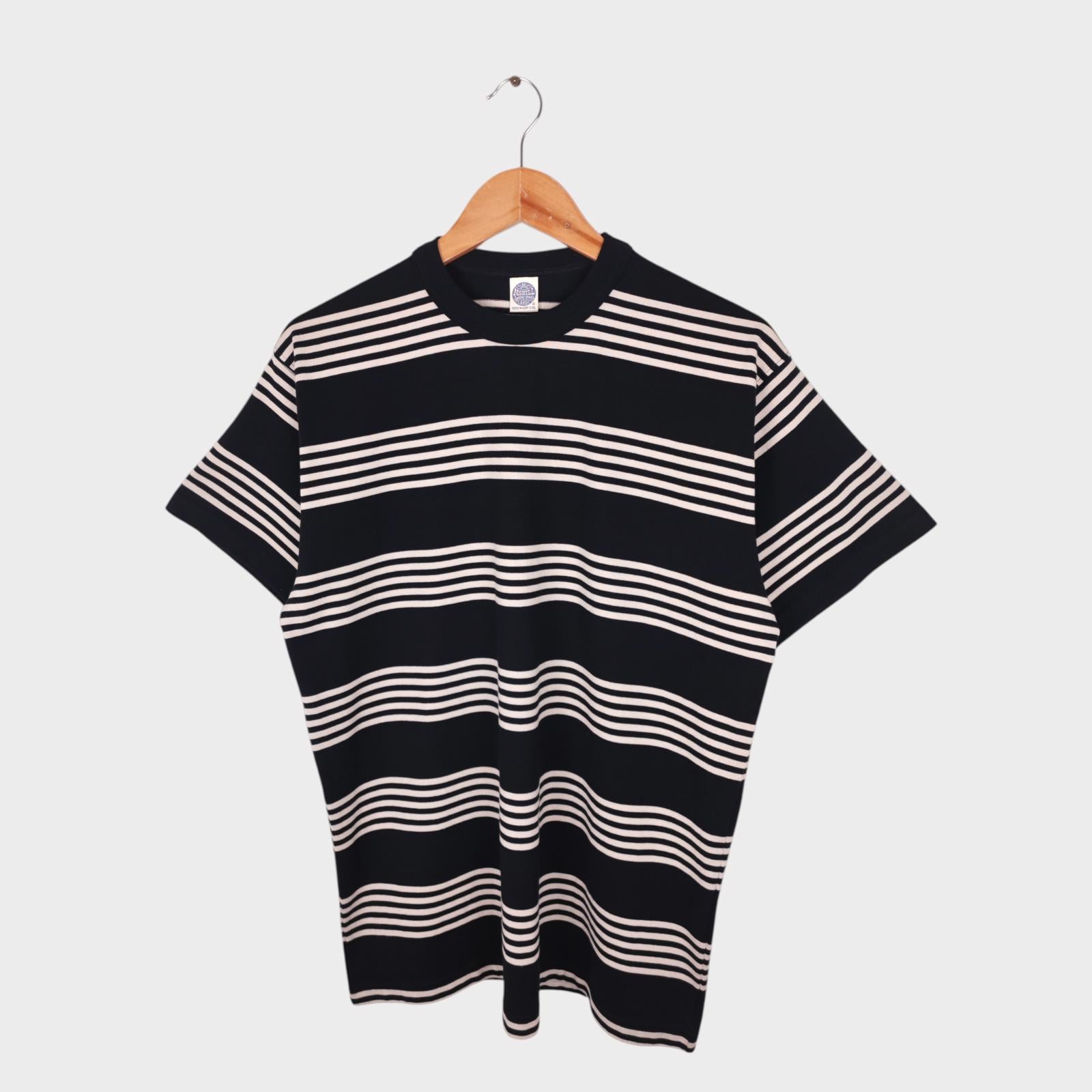 TOYS MCCOY McHill Sportswear Men's Made in Japan Steve McQueen Striped T-Shirt