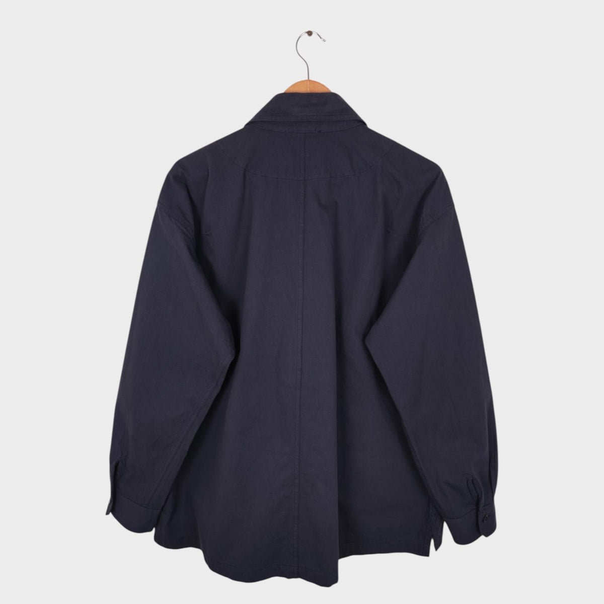 TS(S) Men's Navy Blue Cotton Slub Yarn Twill Military Chore Jacket