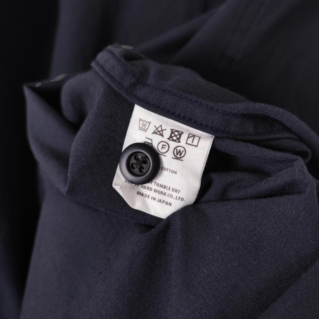 TS(S) Men's Navy Blue Cotton Slub Yarn Twill Military Chore Jacket