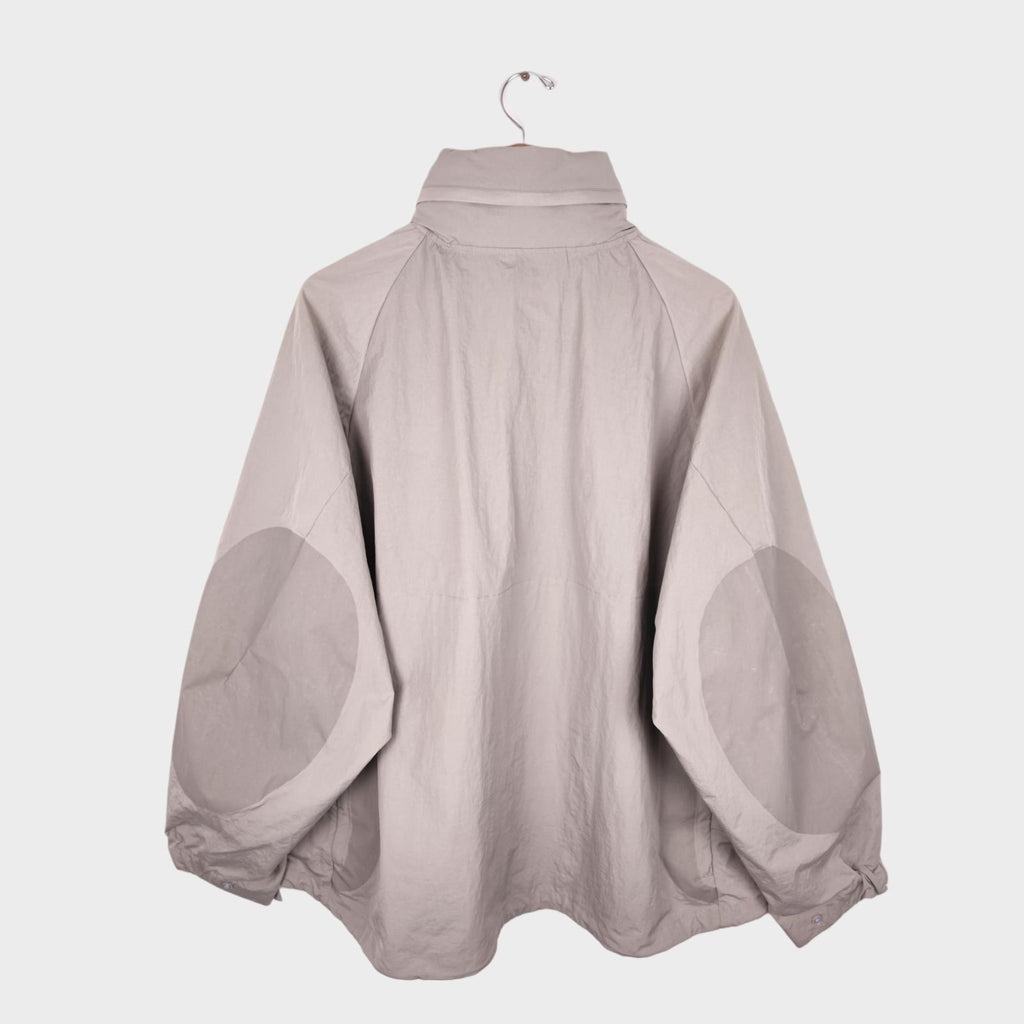 NORBIT BY HIROSHI NOZAWA Men's Grey Field Track Parka Jacket