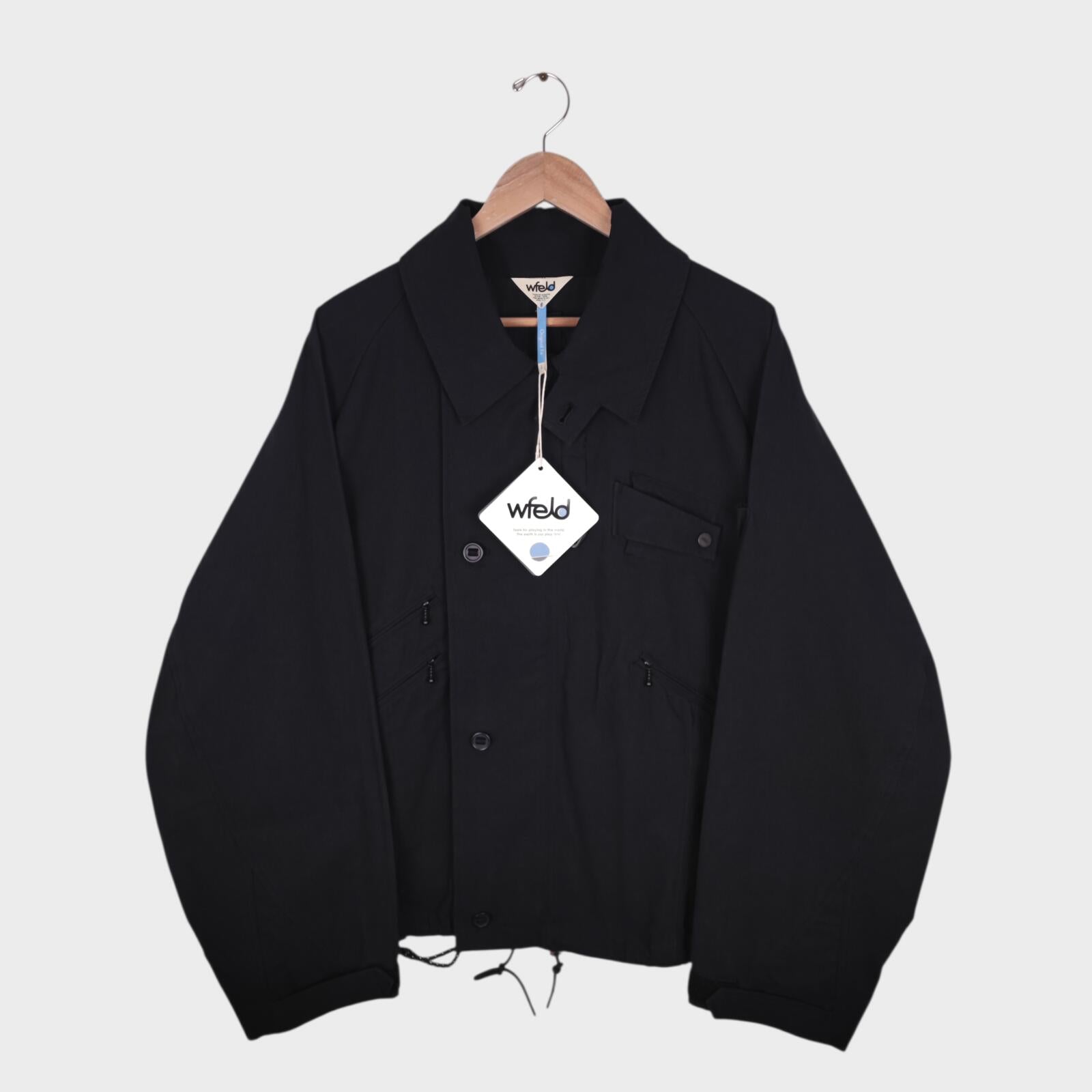 WFELD by Hiroshi Nozawa Men's Black MK3 Field Work Jacket